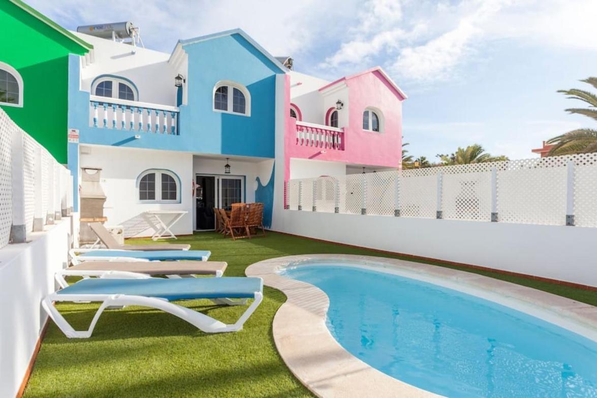 Coralejo Beach Villa Agua With Private Pool, Bbq & Fast Wifi By Amazzzing Travel Corralejo Exterior photo